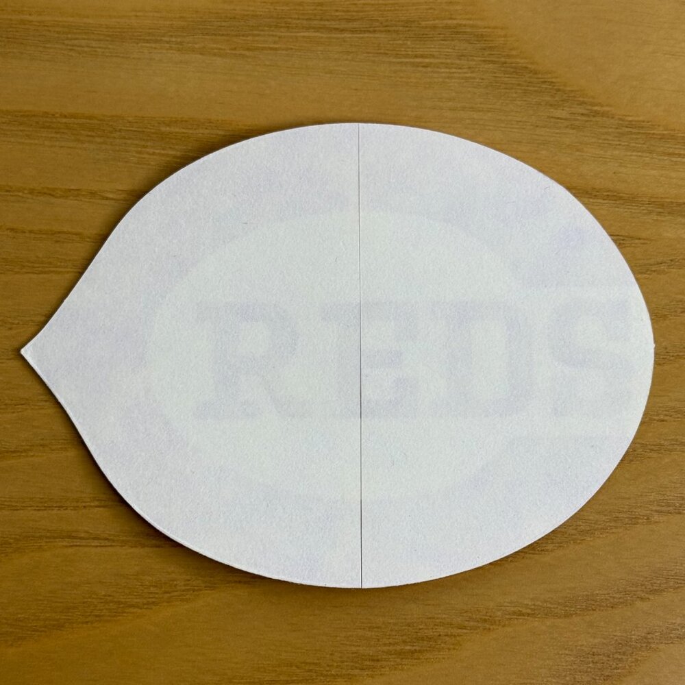 Vintage 1980's Cincinnati Reds inside Auto Window Decal Sticker Baseball NEW